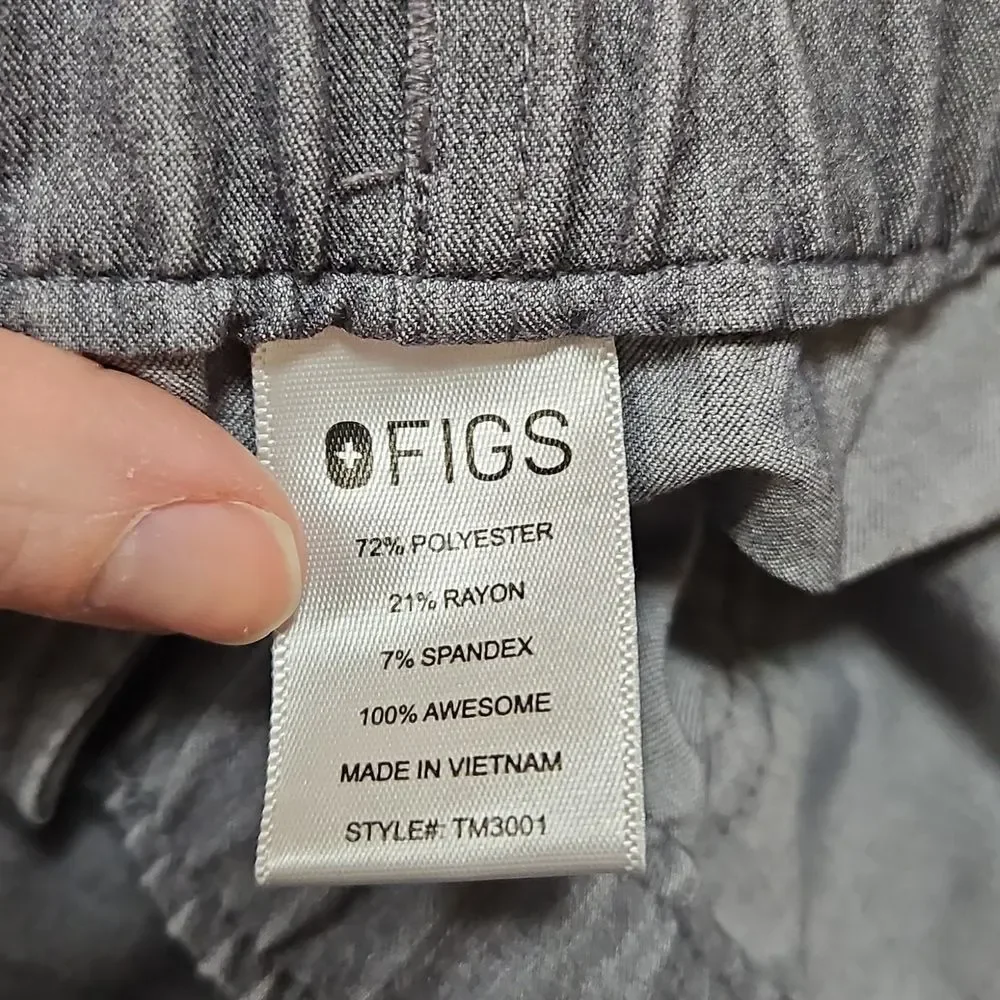 Figs Mens Technical Collection grey pants size xxl work straight leg